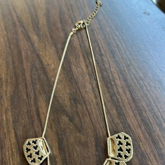 Elegant Black and Gold Necklace - Picture 5 of 5